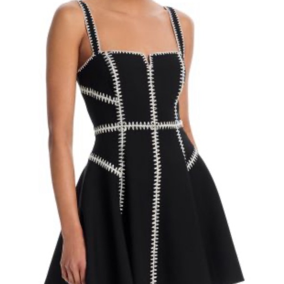 cinq a sept Dresses & Skirts - Cinq à Sept Black and White Mini Dress